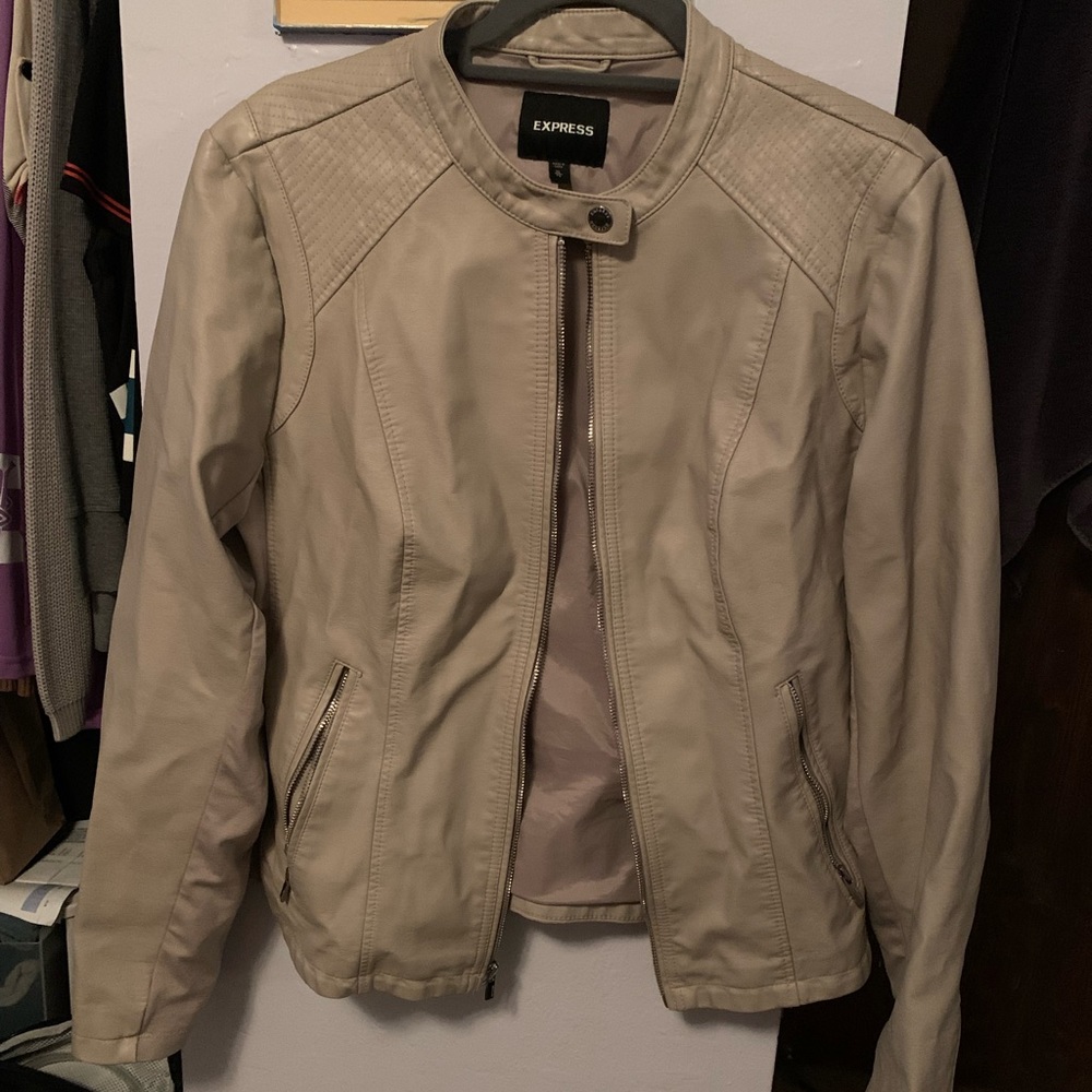 Express Faux Leather Jacket